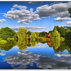 Wolkenspiegelung am Fleetsee