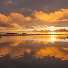 Wolkenspiegelung am Plage de Kerhillio