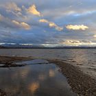 Wolkenspiegelung am Starnberger See