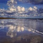 Wolkenspiegelung an der Nordsee... 
