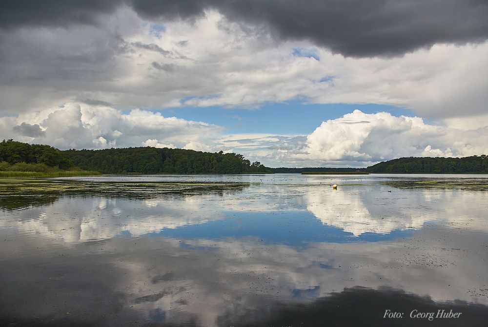 Wolkenspiegelung