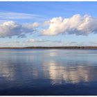 Wolkenspiegelung