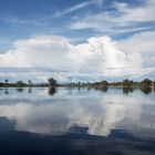 Wolkenspiegelung