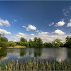 Wolkenspiegelung