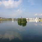 Wolkenspiegelung im Phönixsee