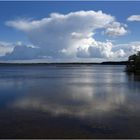 Wolkenspiegelung im See