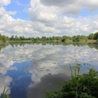 Wolkenspiegelung im See