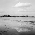 Wolkenspiegelung im Westensee analog ca 1983