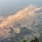 Wolkenspiegelung in der Marne