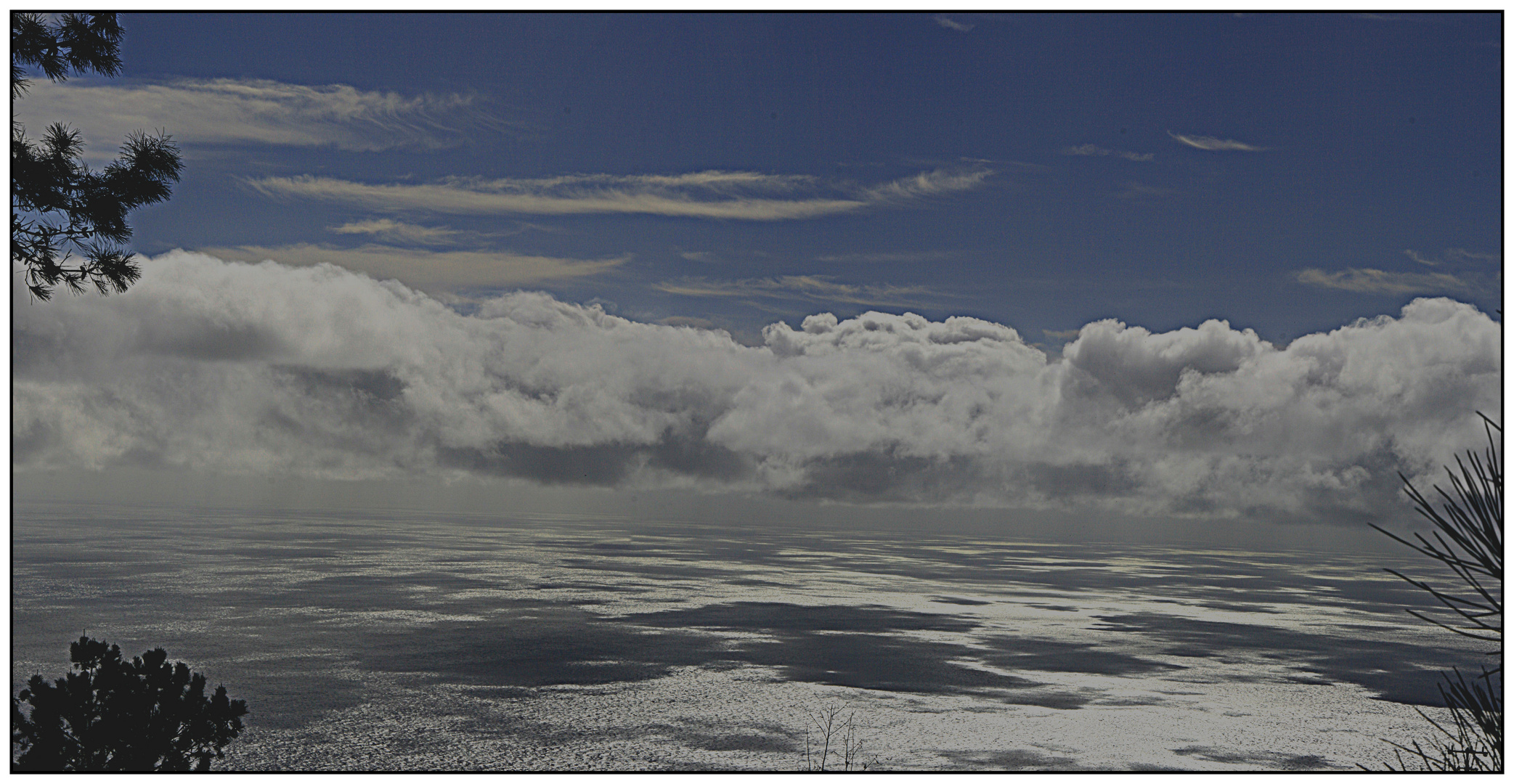 Wolkenspiegelungen