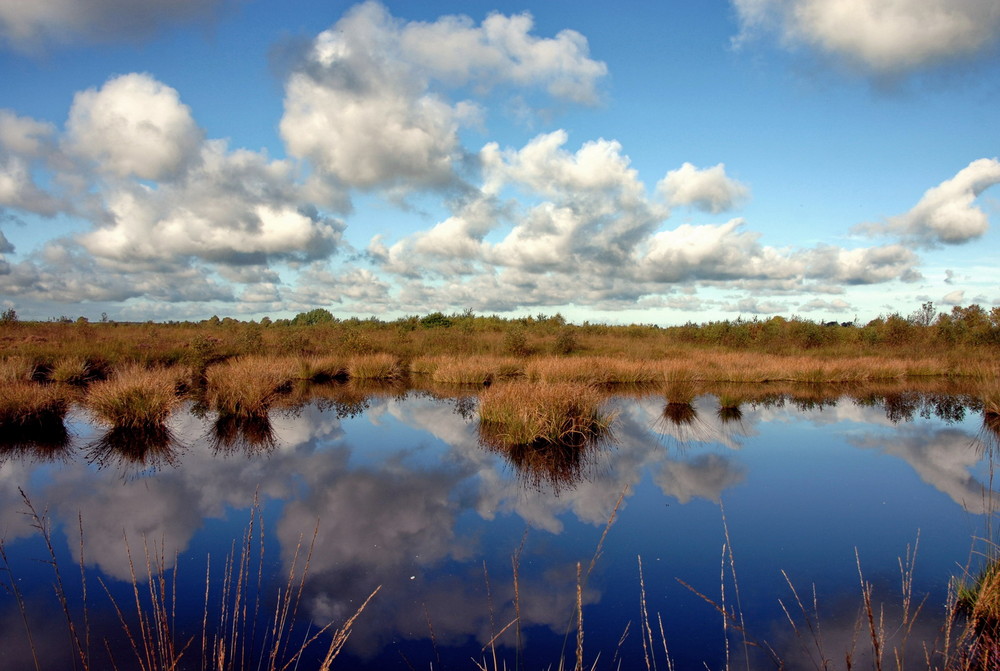 Wolkenspiegelungen