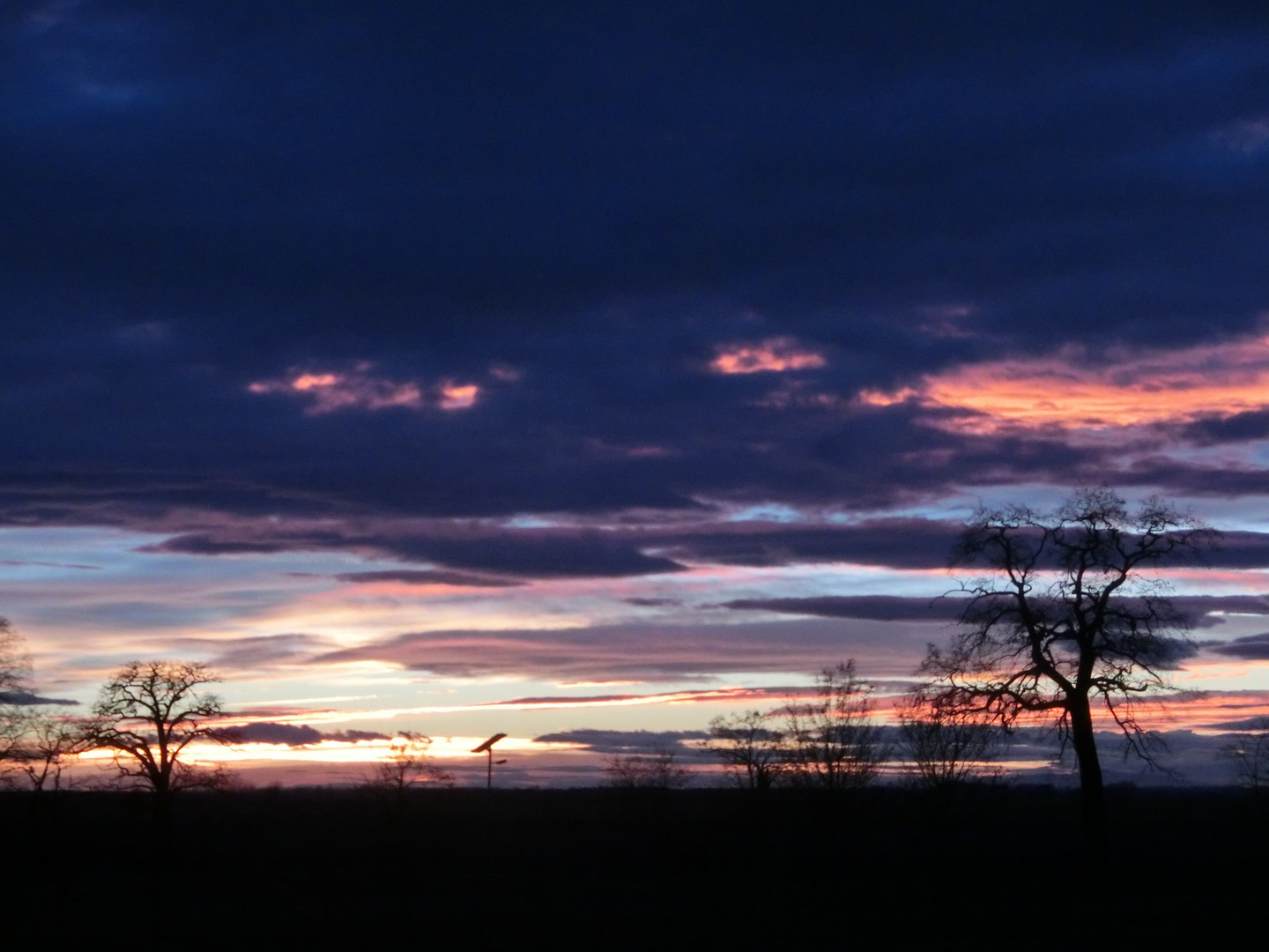 Wolkenspiel am Abend