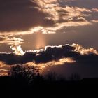 Wolkenspiel am Himmel