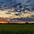 Wolkenspiel am Morgen