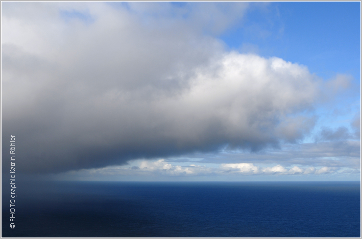 Wolkenspiel am Nordkap