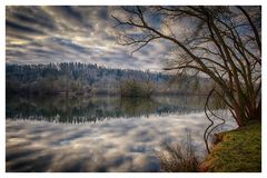 Wolkenspiel am See