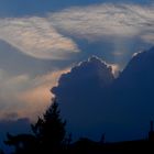 Wolkenspiel am Sommerabend