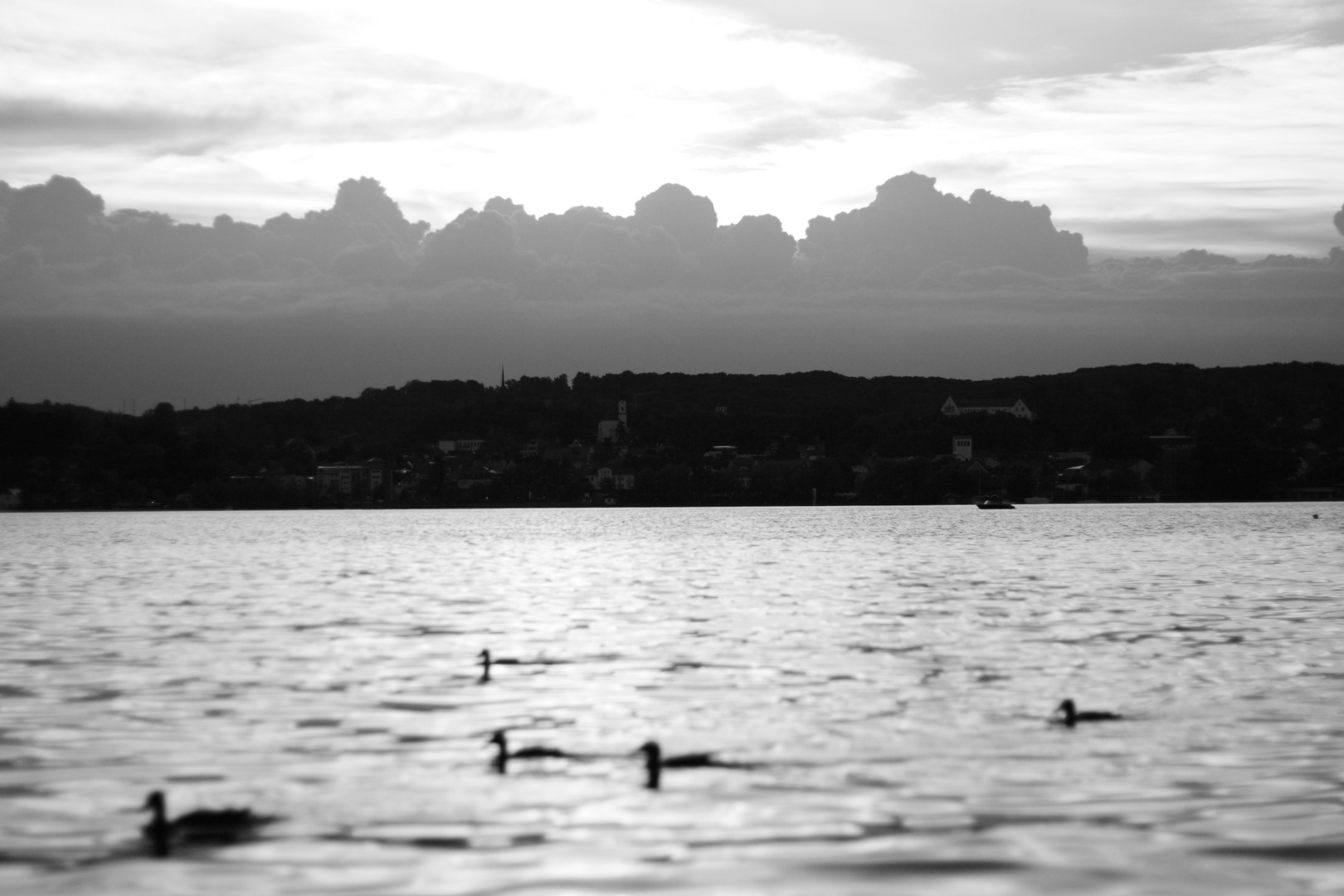 Wolkenspiel am Starnberger See