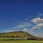 Wolkenspiel am Walberla