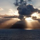 Wolkenspiel auf Haiti