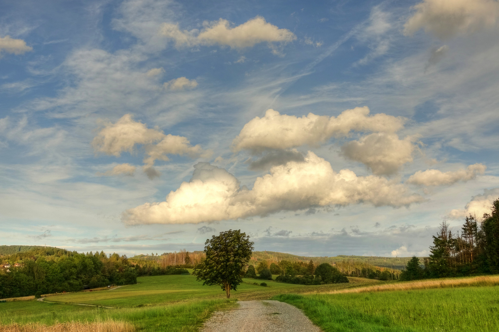 Wolkenspiel bei Bad Grund