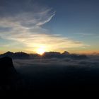 Wolkenspiel Dolomiten