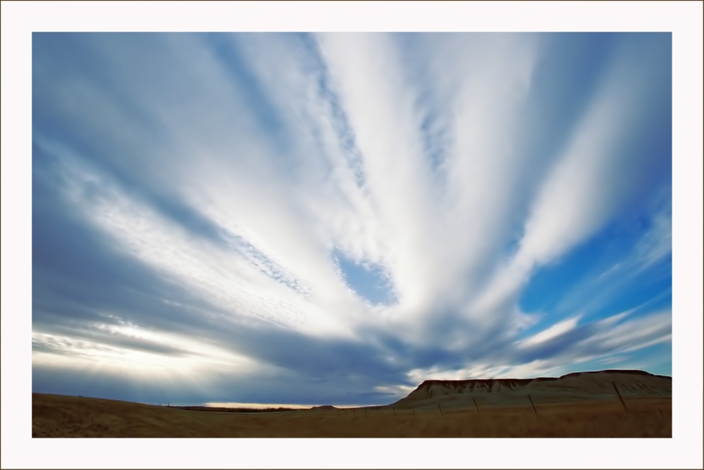 Wolkenspiel gefiltert ... ;-)