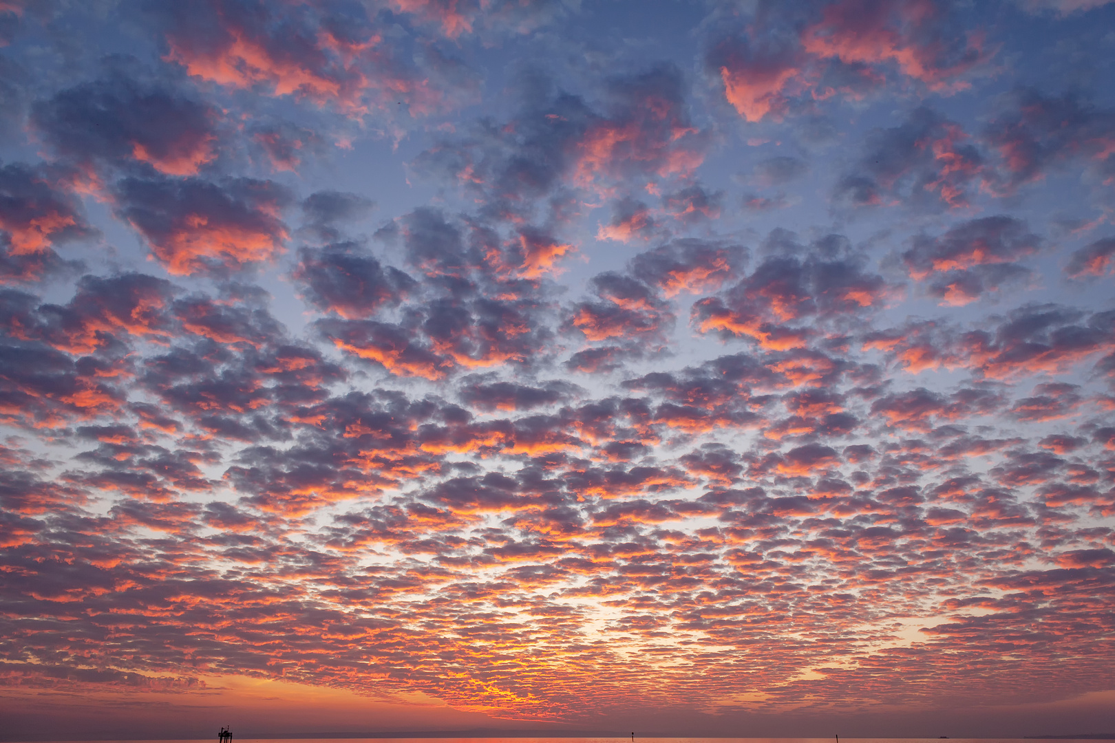 Wolkenspiel im Herbst