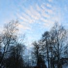 Wolkenspiel im Winter