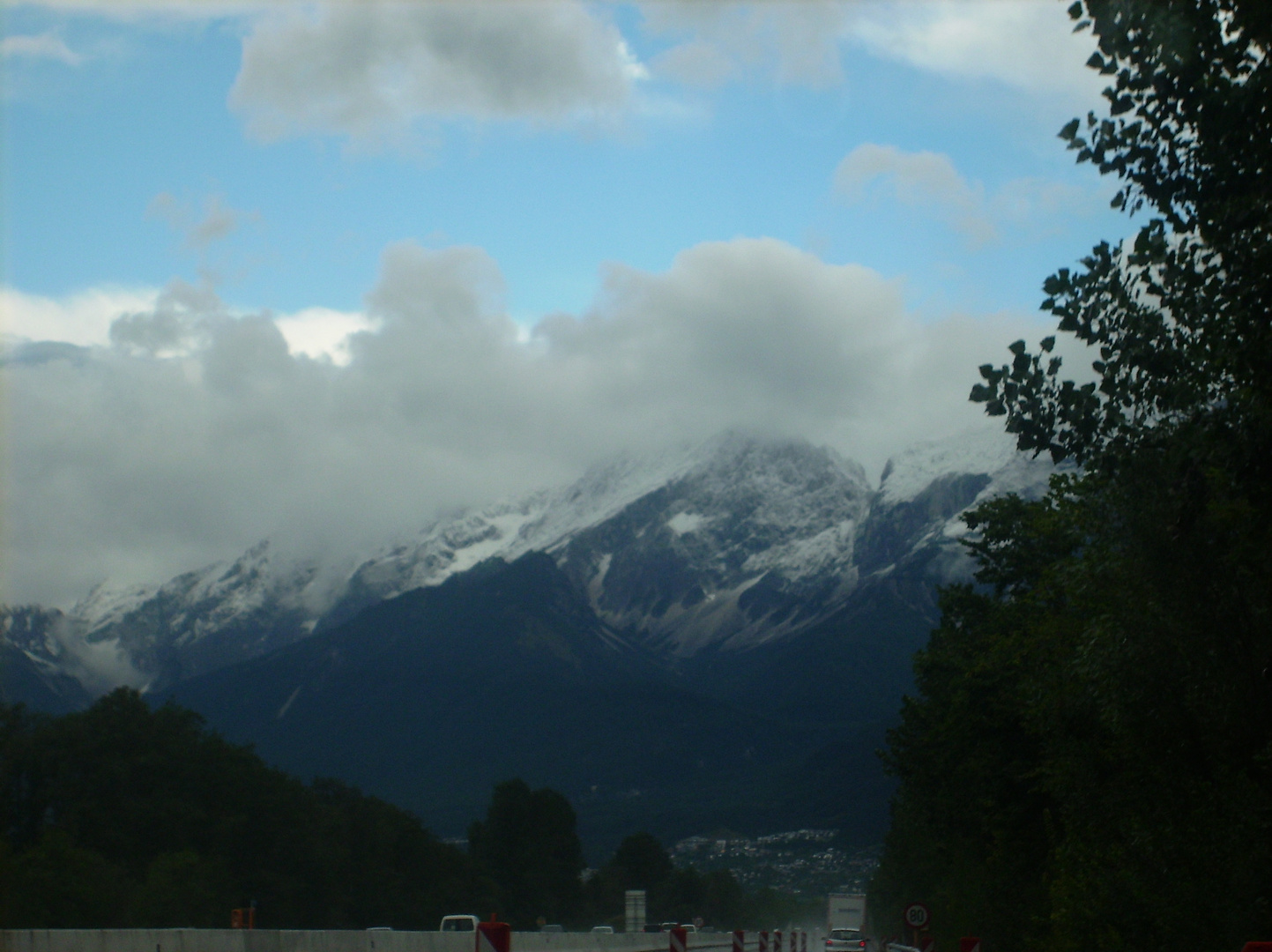 Wolkenspiel in den Dolomiten