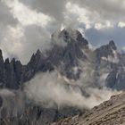 Wolkenspiel in der Cadini di Misurina, sie bilden als Untergruppe...