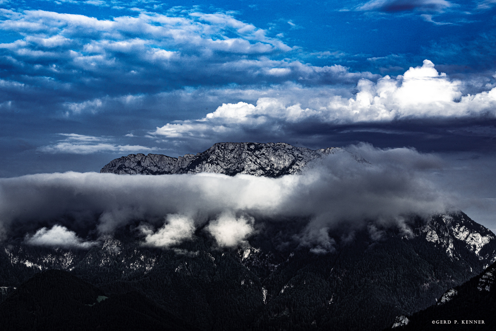 Wolkenspiel in / über den Steiner Alpen