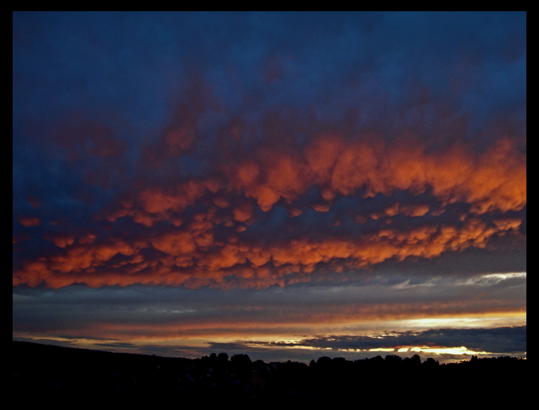 Wolkenspiel nach dem Gewitter