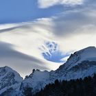 Wolkenspiel über Berninagruppe 1