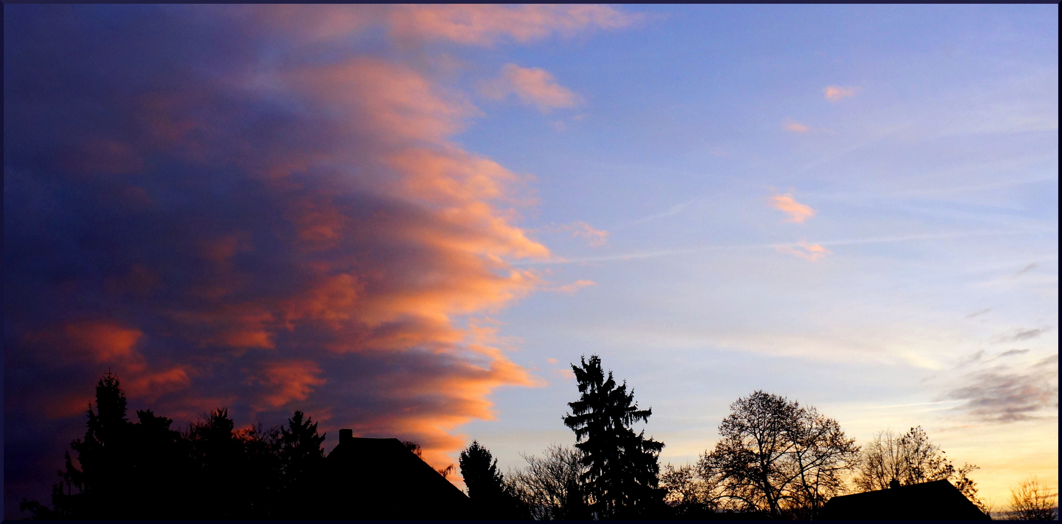 Wolkenspiel (über Heppenheim)