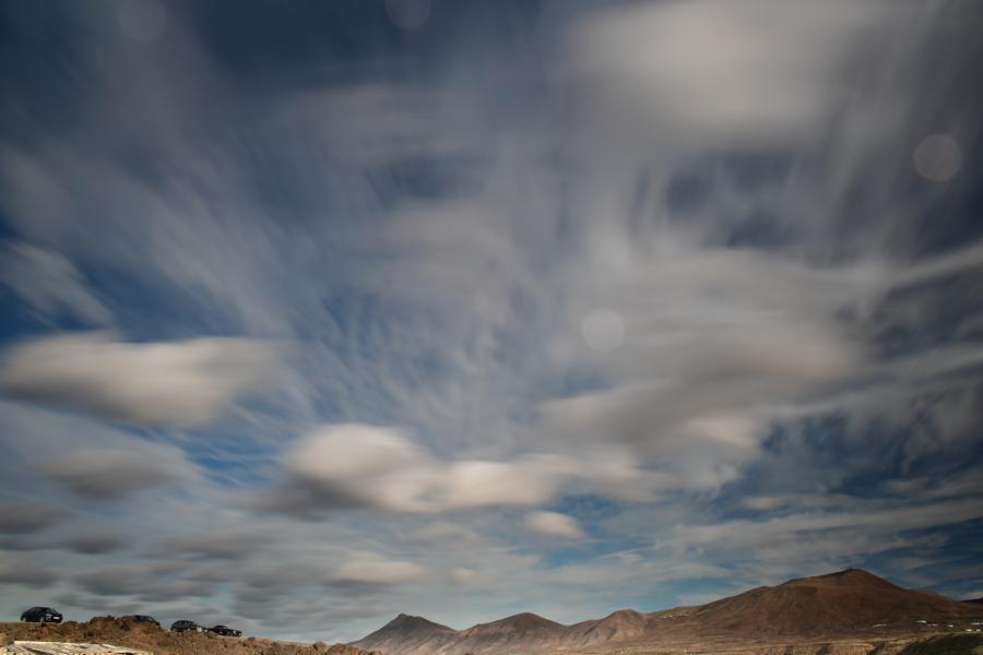 Wolkenspiel über Lanzarote