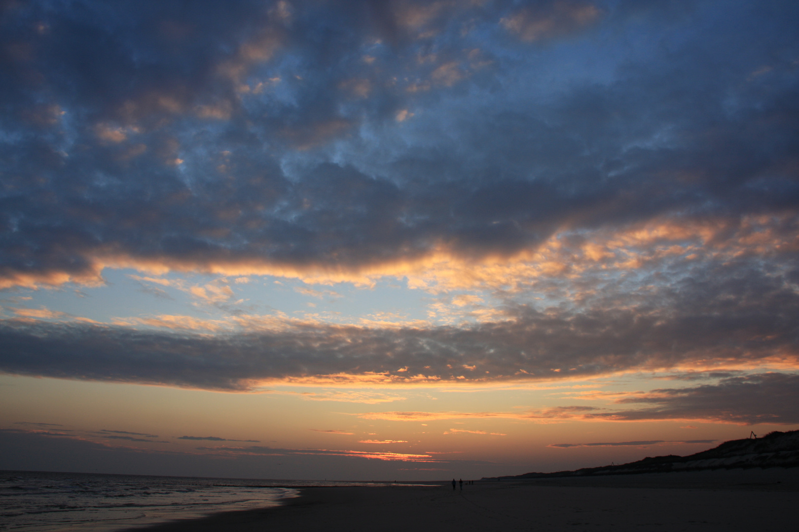 Wolkenspiel über Wangerooge