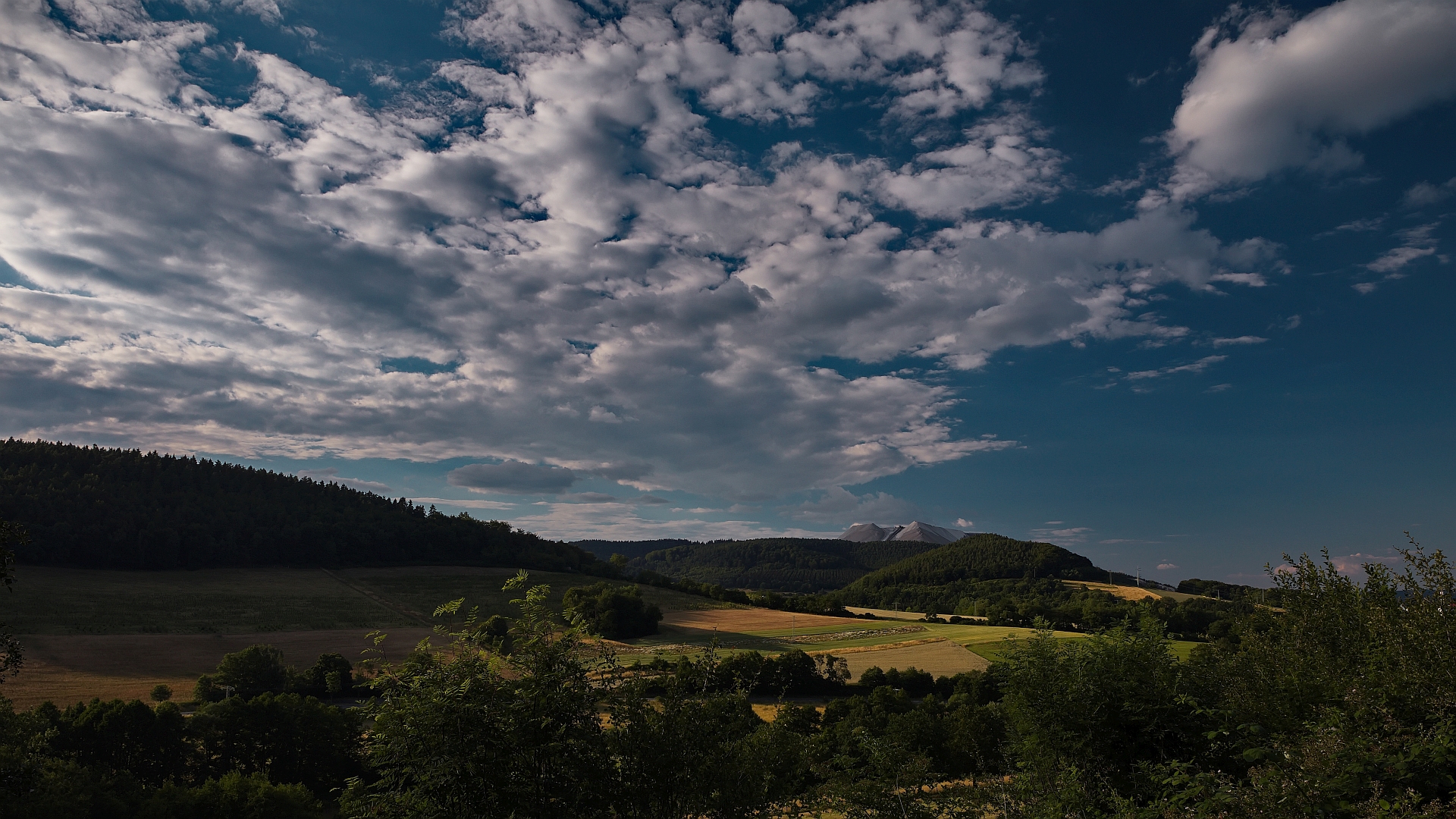 Wolkenspiele am Monte Kali