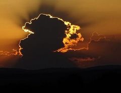 Wolkenspiele in der Schwalm