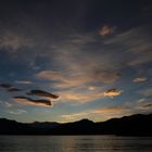 Wolkenspiele über den Bergen am Lago Maggiore