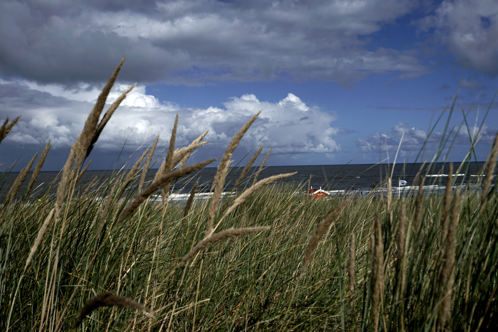 Wolkenspiele über Langeoog.