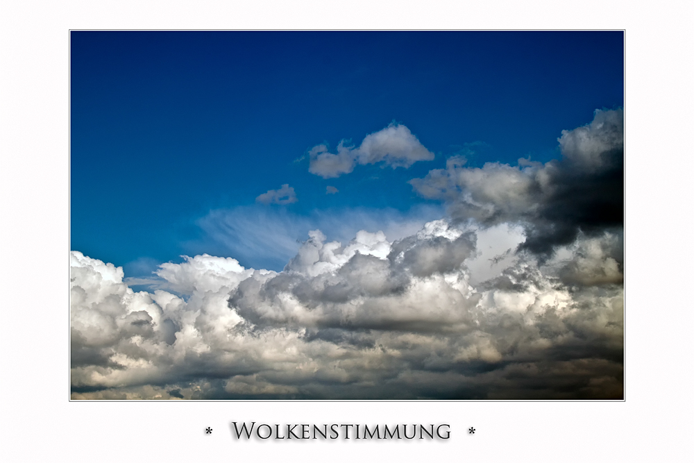 Wolkenstimmung