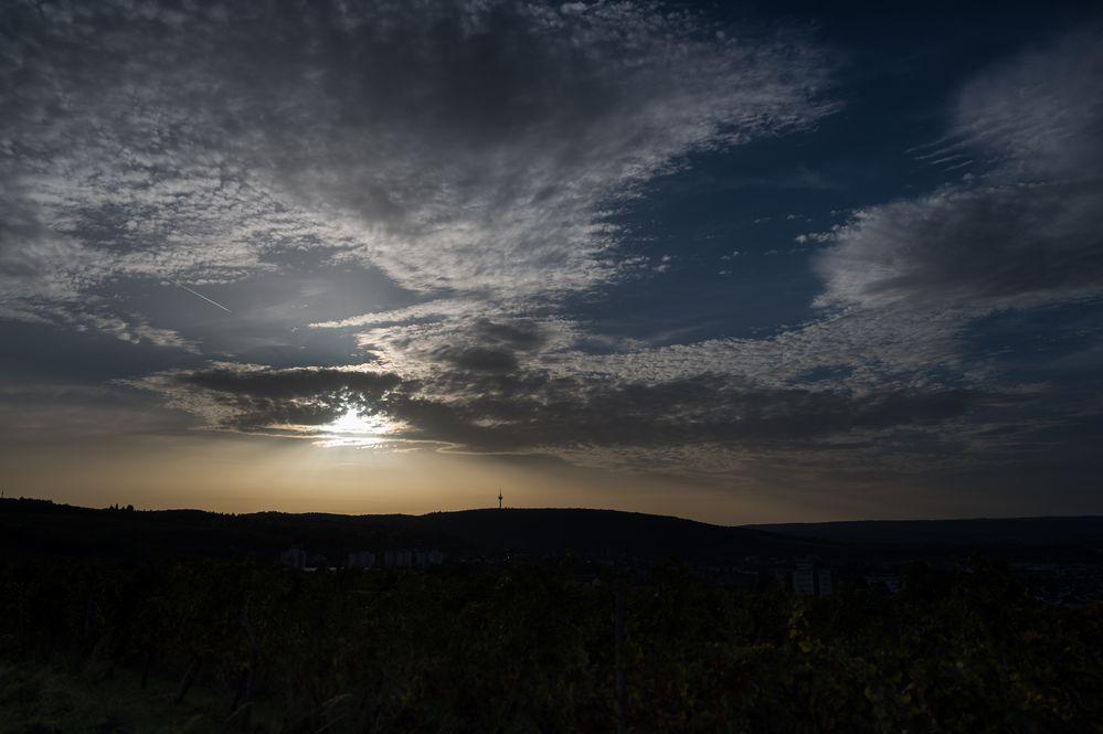 Wolkenstimmung am 07.10. 2023