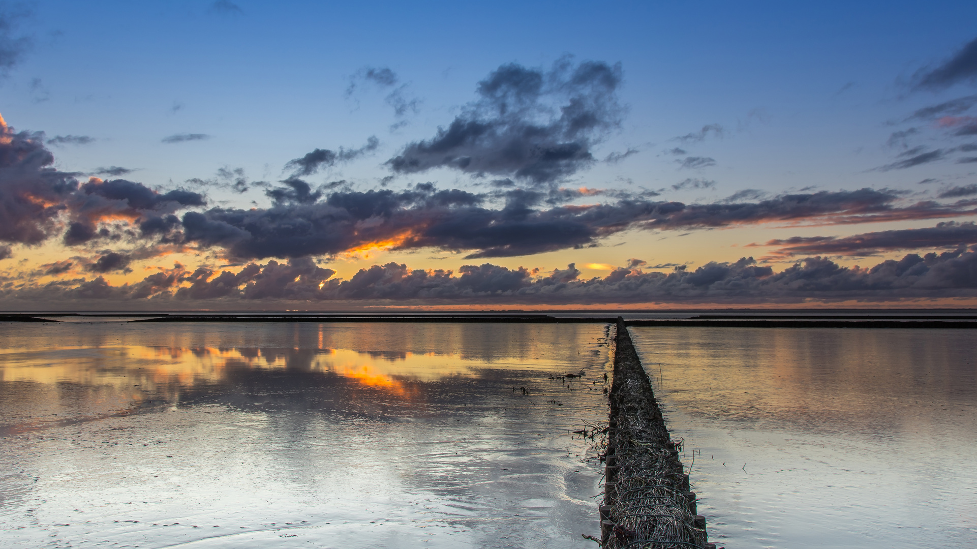 Wolkenstimmung am Abend