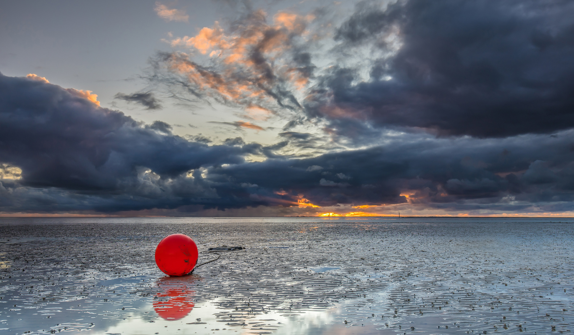 Wolkenstimmung am Abend