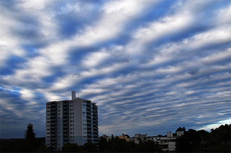 Wolkenstimmung am Abend