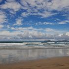 Wolkenstimmung am Famara Strand