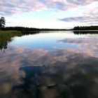 Wolkenstimmung am Fjord................