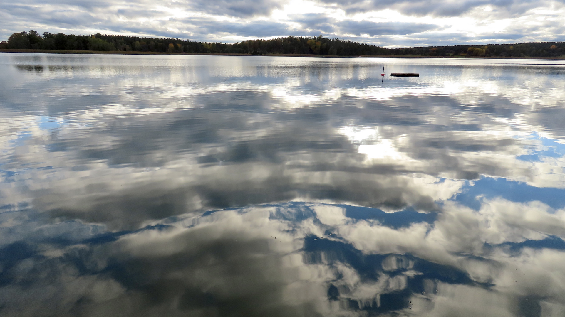 Wolkenstimmung am Fjord………