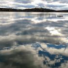 Wolkenstimmung am Fjord………